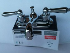 OakBrook Essentials 65408W-6001 Chrome Finish 2 Handle Bathroom Pop-Up Faucet