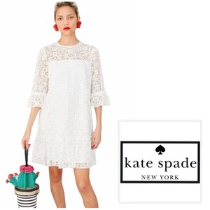 kate spade white lace dress