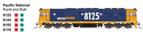 SDS 81 CLASS PACIFIC NATIONAL DCC WITH SOUND LOCOMOTIVE 8155