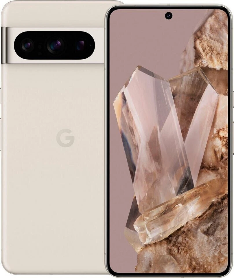 Google Pixel 8 Pro 256GB Porcelain (Beige), Hervorragend – Refurbished
