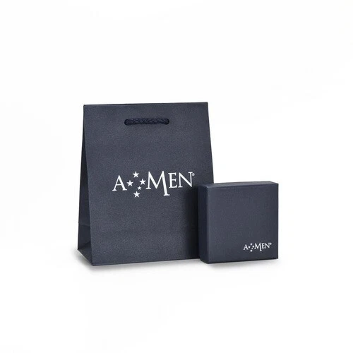 AMEN  TENNIS  COLLANA  DONNA  ARGENTO 925 REFERENZA  CLTNTOBB    NUOVA - Immagine 3 di 3