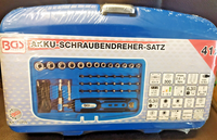 Bgs Akku-Schraubendreher Satz Inkl. Bit- Und SteckschlüSsel-Satz | 41-Tlg. 70209