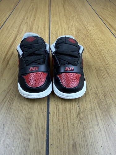 Nike Jordan Legacy 312 Shoes Low(TD) Black Red Pattern Box CD9056 006 Kids 5C - Picture 5 of 21