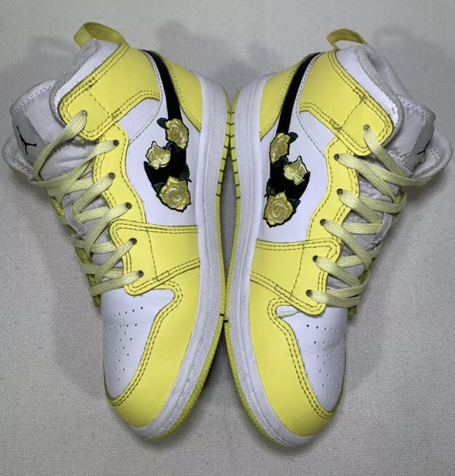 Nike Air Jordan 1 Mid SE GS Floral 