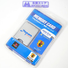 PS2 Memory Card JFA Japan Football Association Edition Playstation NEW/SEALED 