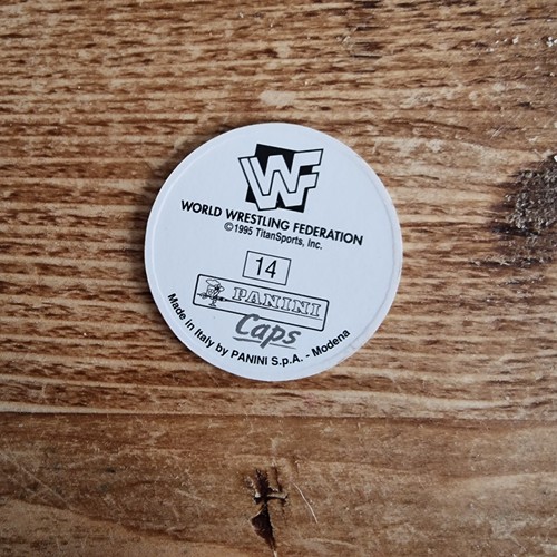 WWF Wrestling Panini Cap Singles (MatCaps) 1995 WWF/WWE - Various - Picture 21 of 77