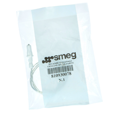 Cannella Cucina Candeletta Di Accensione Elettronica Per Piani Cottura Smeg - Ricambio Originale 810930078, Colore Bianco, Nuova Candeletta Accensione Piano Cottura Smeg 810930078 Ricambio