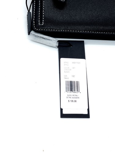 Billetera MARC JACOBS J Link Logotipo Largo de Cuero a Snap Cara Abierta Negra Nueva GL02303535 - Imagen 7 de 17