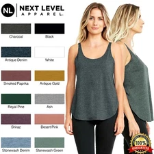 Next Level Ladies' Festival Tank Top Fashion XS-2XL 5033 Womens Sleeveless Vest