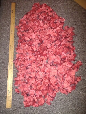 ROSE PETALS ARTIFICIAL SOFT SILK - LARGE AMOUNT