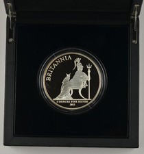 2013 ROYAL MINT BRITANNIA 5oz SILVER PROOF TEN POUND £10 COIN