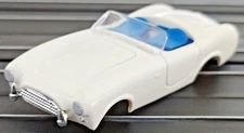 Ford Shelby AC Cobra Snake White JL TJet SlotCar BODY for AURORA autoworld DASH