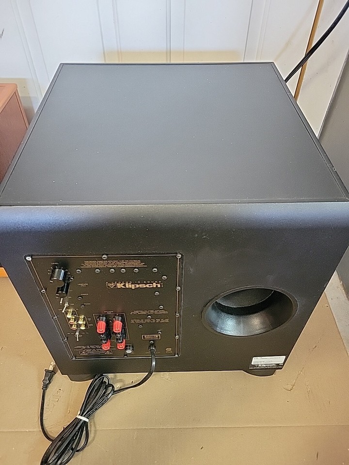 Klipsch KSW 15 Subwoofer High Quality Loud Bass! eBay