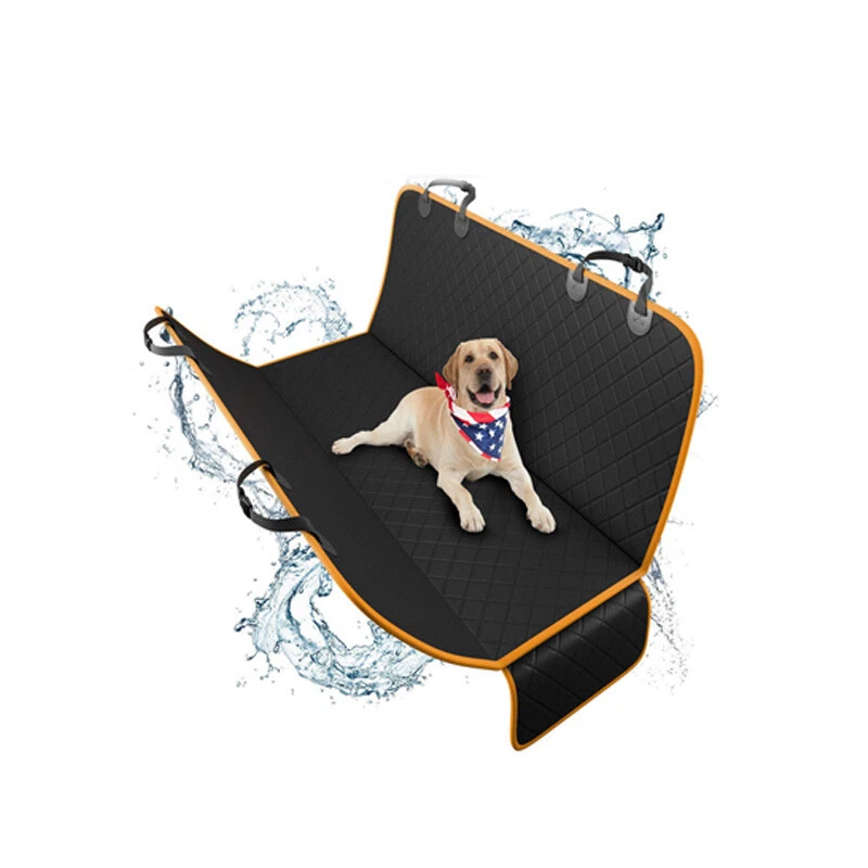 1x Cubierta de asiento trasero protectora de alta resistencia para mascotas perros hamaca a prueba de arañazos autos y SUV Foto 3 de 4
