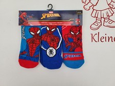Socken Kindersocken Spiderman 3 Paar Größe 23/26 27/30 31/34 35/38