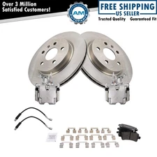 Rear Brake Pad & Rotor Kit Ceramic Fits 2010-2012 Buick LaCrosse