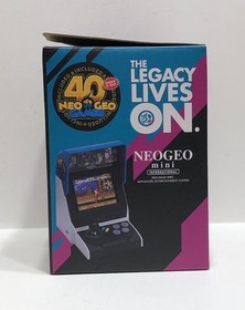 NEOGEO MINI INTERNATIONAL EDITION SNK 40TH ANNIVERSARY ENTERTAINMENT SYSTEM NIB