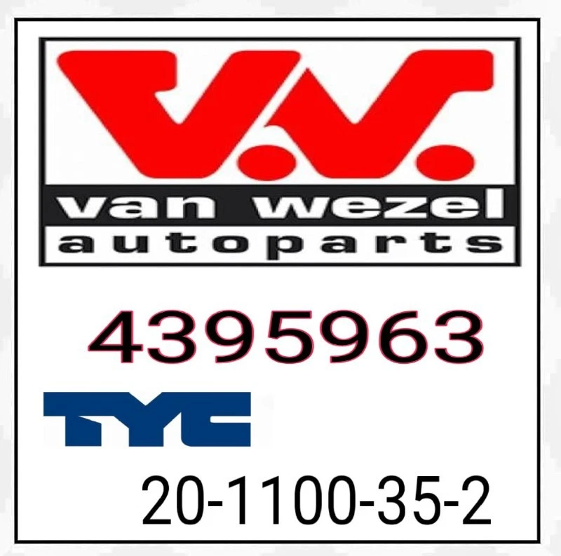 VAN WEZEL Hauptscheinwerfer Scheinwerfer Frontscheinwerfer Links 4395963 - Bild 3 von 4