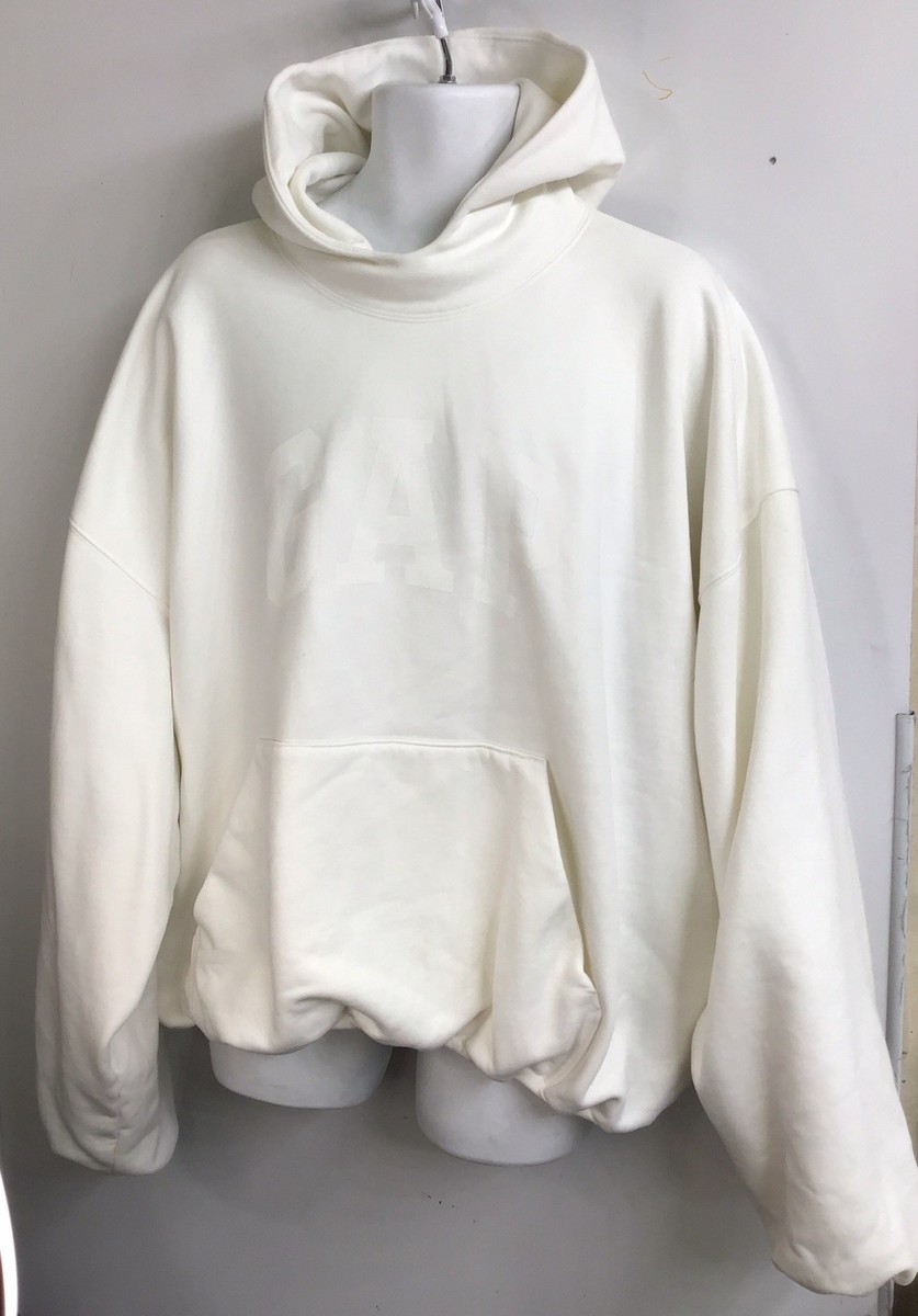 yeezy gap x balenciaga dove hoodie Ivory Raglan Oversized