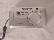 Olympus Stylus 500 Digital 5.0MP Digital Camera - Silver