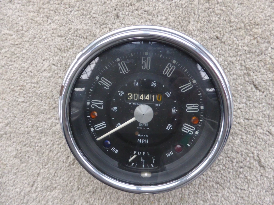 Smiths Speedometer Morris Minor Traveller Condition Untested - Image 3 of 4