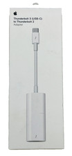 Genuine Apple Thunderbolt 3 USB-C to Thunderbolt 2 Adapter White MMEL2AM/A