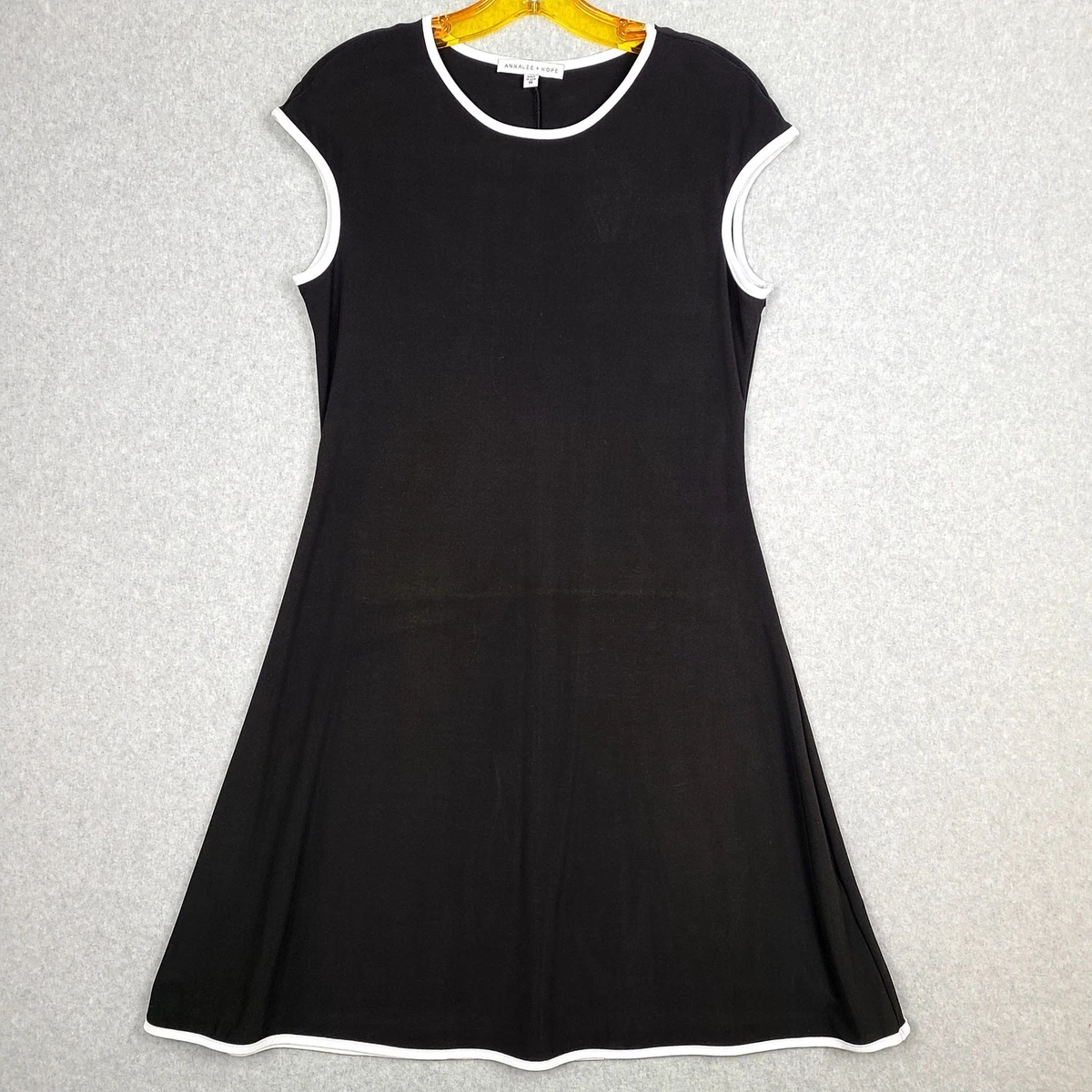 annalee and hope black dress Amira Lace Up Back Corset Mini Dress S / Black main image 0