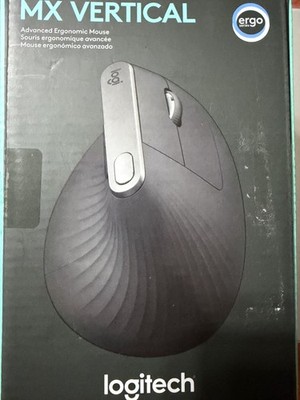 Logitech - MX Vertical Advanced Wireless Optical Ergonomic Mouse with USB