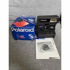 Polaroid 636 Closeup Instant Camera Tested Working Vintage USA Model