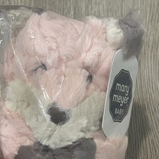 Mary Meyer Pink Fox Putty Nursery Baby Cuddle Toy 11” Soft Plush NEW TAGS SEALED