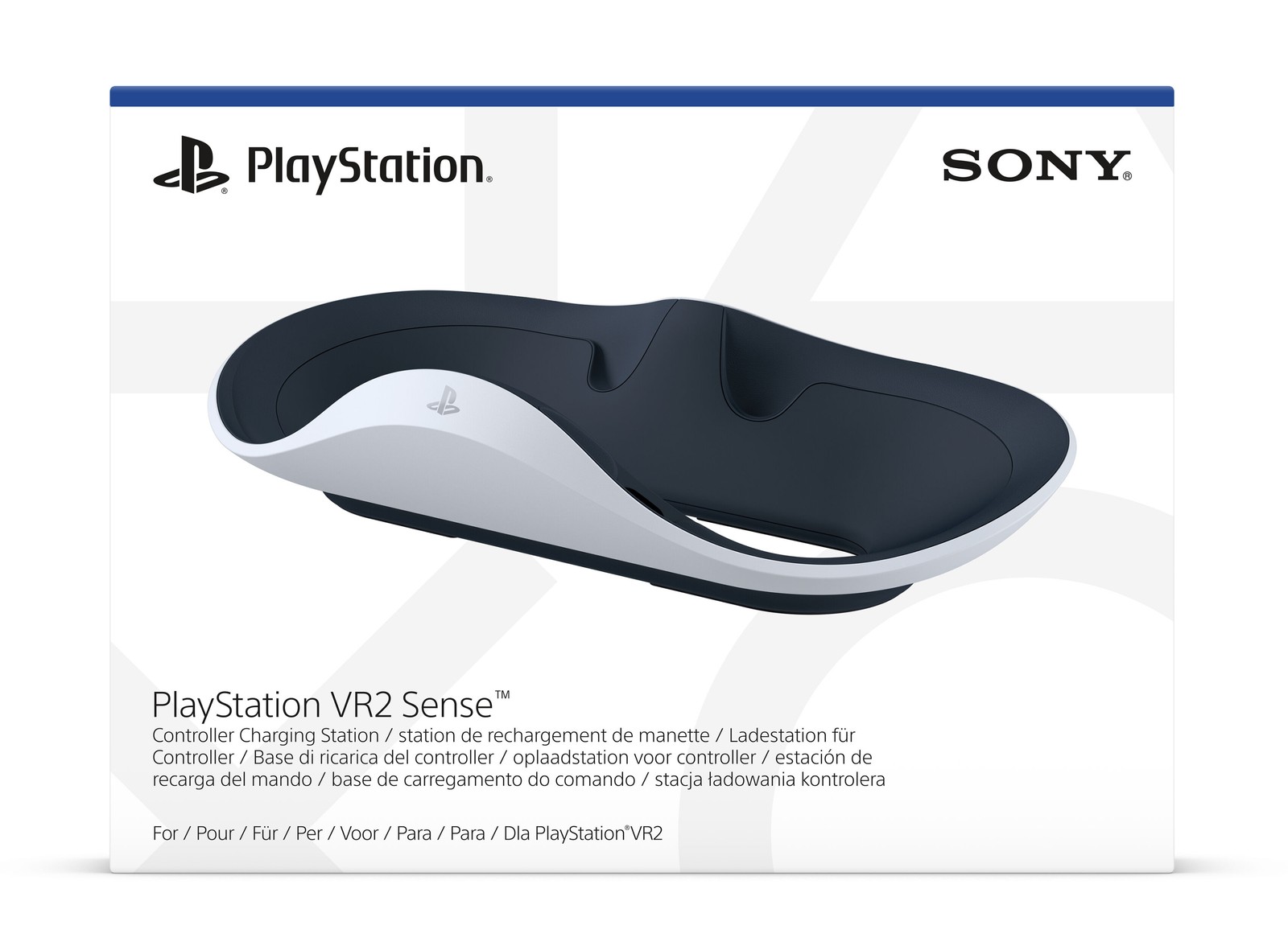 Station de rechargement pour manette PS5 VR2 Sense blanche Sony