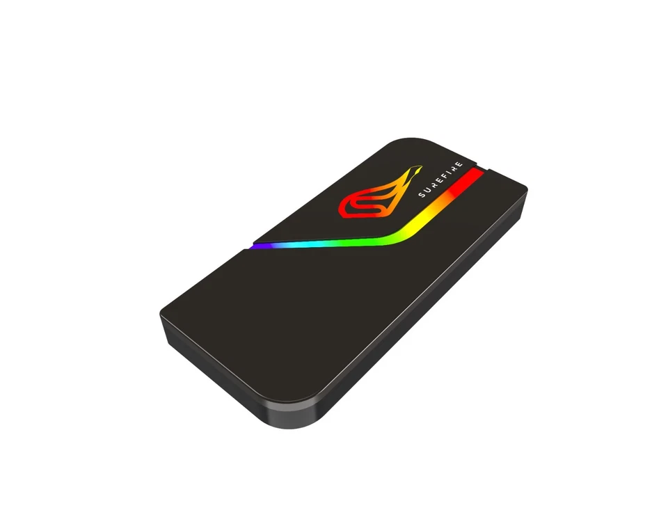 SUREFIRE PYRODRIVE - 2 TB GAMING SSD SLIM USB-C 3.2 GEN 2 Read/Write 1000MB/s - Image 2 of 4