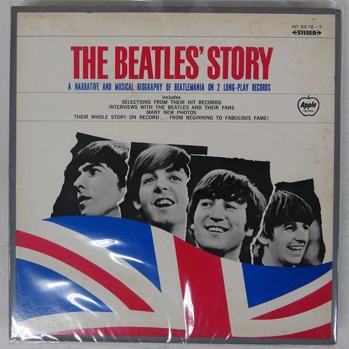 BEATLES STORY APPLE AP8676 Japan VINYL 2LP