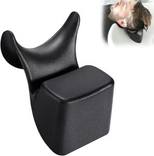 Silicone Shampoo Bowl Neck Cushion - Ergonomic Salon Hair Washing Black