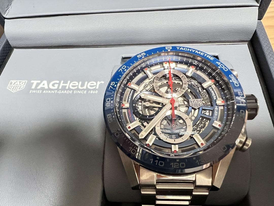 TAG Heuer Carrera Blue Ceramic Skeleton
