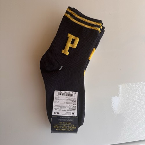 Polo Ralph Lauren Boys Graphic Crew Socks 3-Pack 2-4t - Picture 3 of 3