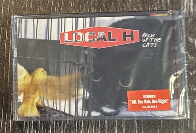 ORIGINAL LOCAL H 1998 PACK UP THE CATS USA HYPE STICKER CASSETTE TAPE SEALED