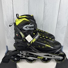 Roces Xenon 2.0 Inline Skates Mens Size 12 Wheel Base 307mm Black Used Once 