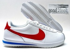 NIKE CORTEZ WHITE/VARSITY RED-VARSITY BLUE SIZE WOMEN'S 8.5 DN1791-108 