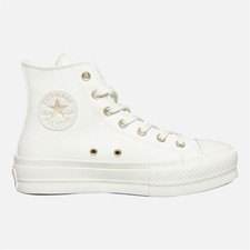 Converse Womens ChuckTaylor All StarLift Platform Trainers VintageWhite: UK8 5