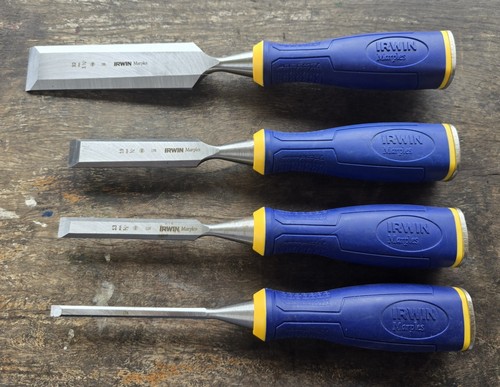 IRWIN Marples MS500 ProTouch All-Purpose Chisel Set, 4 Piece. - Picture 1 of 4