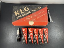 Jaguar Xk120 Xk140 Xk150s Nos Klg Fe50 Set Of 6 Spark Plugs Jaguar Xk120 Xk140 Xk150s Nos Klg Fe50 Set Of 6 Spark Plugs