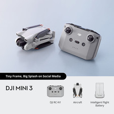 DJI Mini 3 RC-N1 with 1pcs Battery 2453mAh   4K/48MP Camera 38min Flight Time