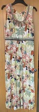 Monsoon Floral Maxi Dress - Size 16 - Used - In Good Condition