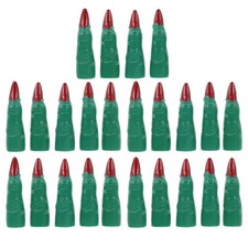 24Pcs Witch Fingers Halloween Finger Nail Covers Plastic Zombie Fake Nails