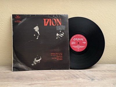 DION SOLO BELMONTS UK IMPORT LONDON SZA 6383 ABRAHAM MARTIN & JOHN VINYL LP EX+