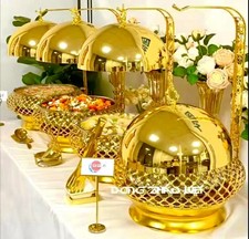 Hotel Supplies 8.OL Stainless Steel Warmer Chaffing Dish+Free servingSpoon&stand