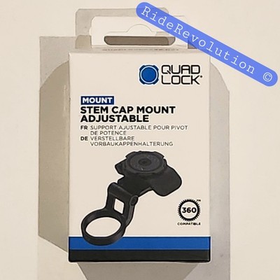 Quad Lock Cycling Stem Cap Mount Adjustable (for Road/Mountain/Urban Bikes) NEW!