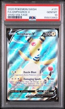 2020 AMPHAROS V 171 psa 10 POKEMON SWORD & SHIELD VIVID VOLTAGE 171 FULL ART/ on eBay