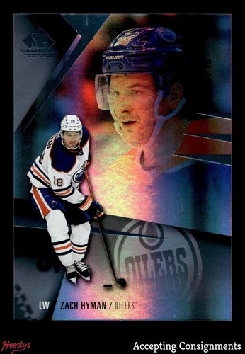 2023-24 SP Game Used #45 Zach Hyman 16/18 OILERS